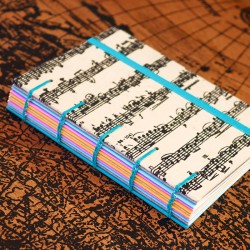 Carnet copte A6 musique