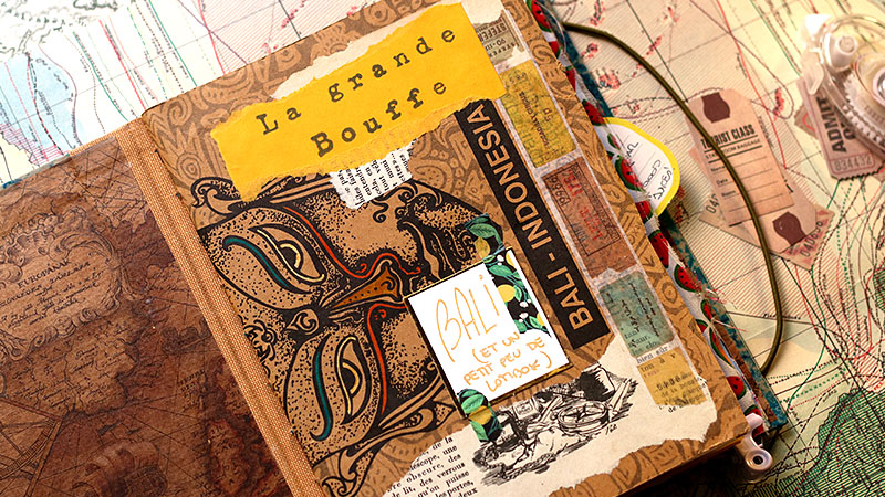 comment créer un carnet de voyage style scrapbooking 02