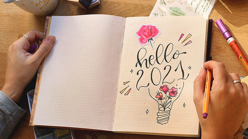 Comment débuter avec un bullet journal 06